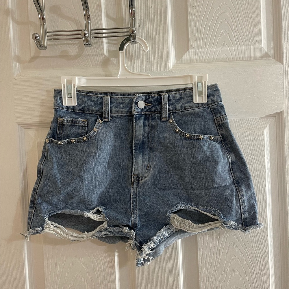 Star Studded Shein Shorts